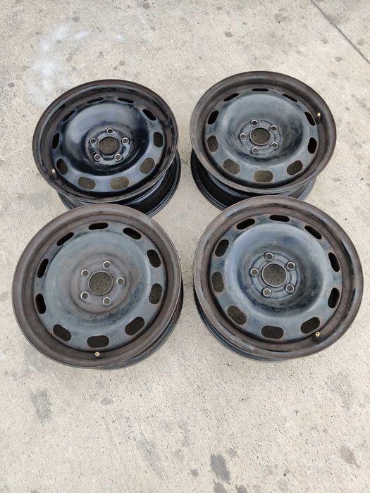 железни джанти 5x100 15 цола за голф 4 Ауди а3 audi  VW golf
