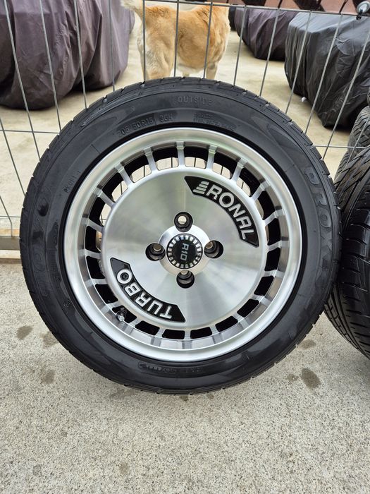 Джанти Ronal Turbo 15 цола , 4х100 , 7j , et28 205/50/15 Bmw Vw Honda