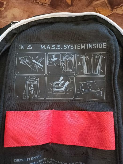 Лавинна раница Ortovox airbag base 18 с карбонова бутилка