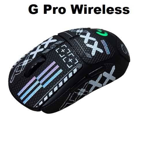 Sticker mouse Logitech G Pro Wireless si Superlight alb&negru