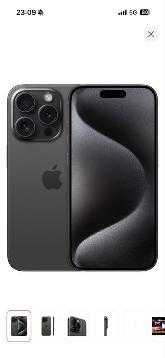 Продам айфон 15 про 128гб черный