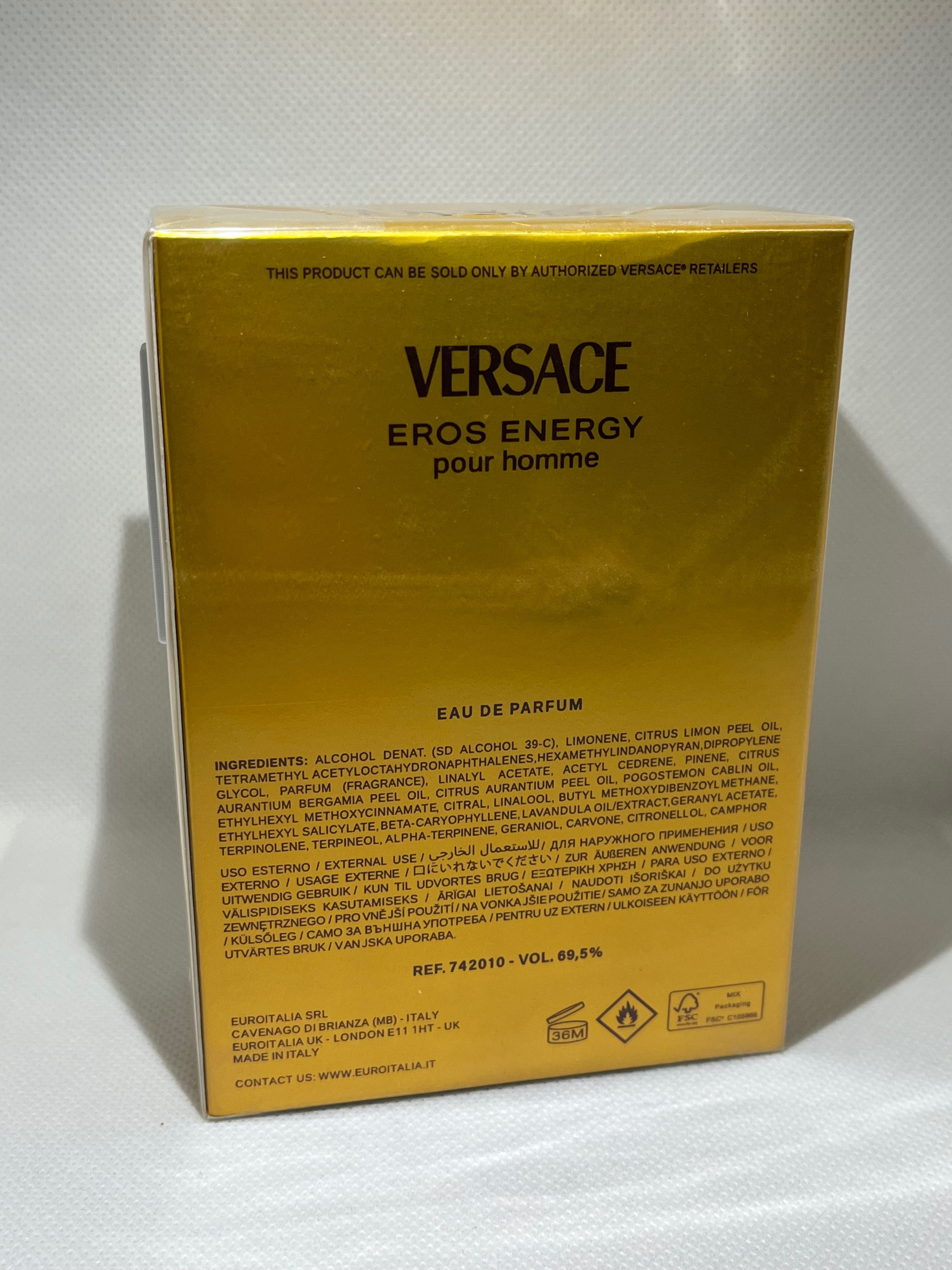 Parfum Versace Eros Energy 100 ml Eau de Parfum