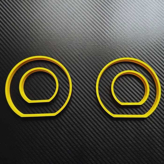 BMW E30 inele ceas bord