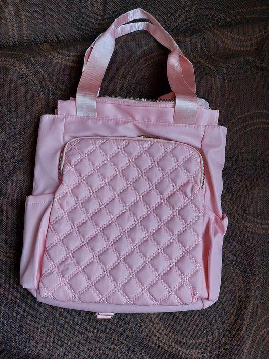 Промоция на розова раница,чанта за рамо.