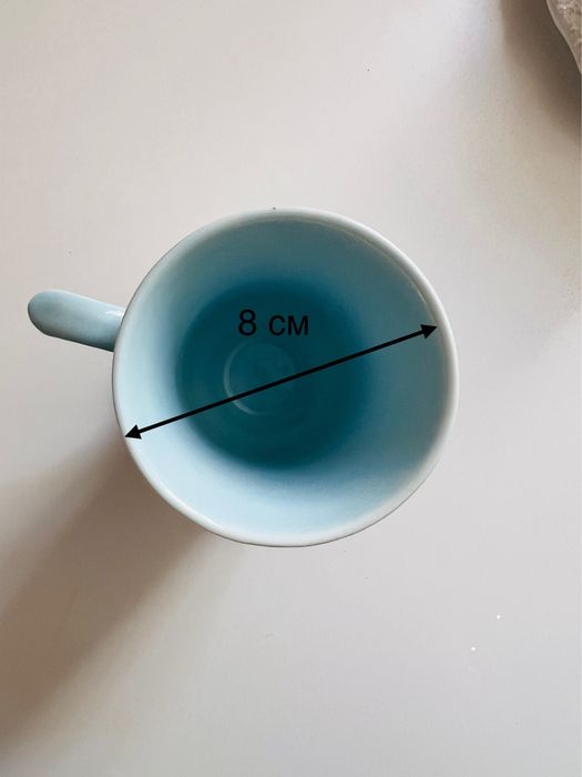 Чайная пара, подарочная, керамика (чашка и блюдце)