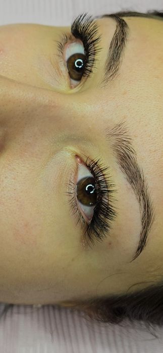 Aplicare extensii gene  / Laminare gene-sprâncene