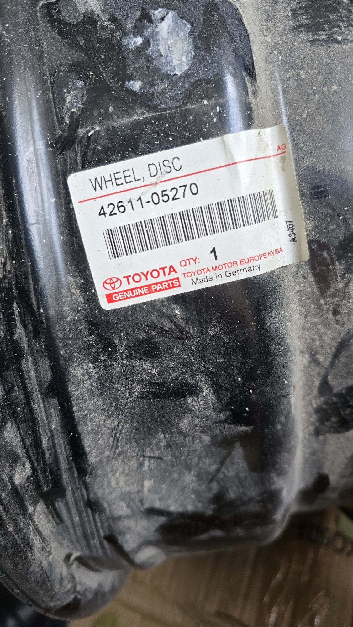 Диски штампы оригинал R16 5 штук. 5×100