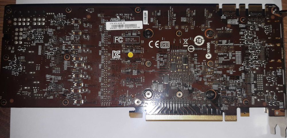 MSI Nvidia Geforce GTX970 , GTX 970 4GB 256bit