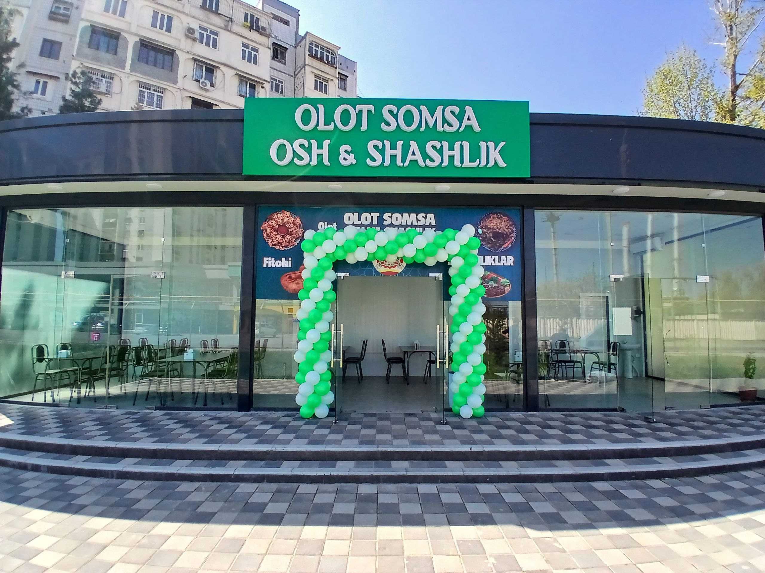 Qorasuv-5, Olot somsa kafesi sotiladi