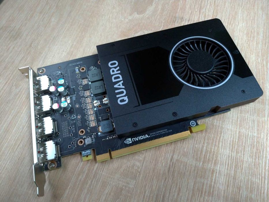 nVidia Quadro P2000 5GB 160 Bit GDDR5, 4xDP, PciE x16