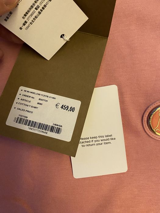 Tricou Burberry original - dama M