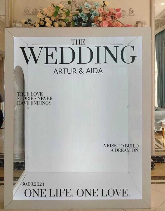 Фотобокс для торжеств ,тоя,мероприятий,ресторанов