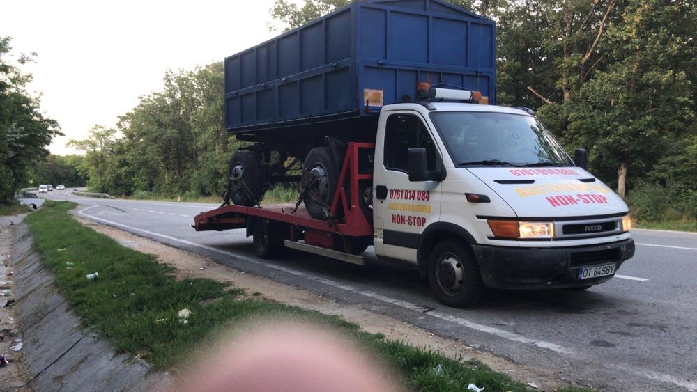 Tractari auto platformă auto slatina