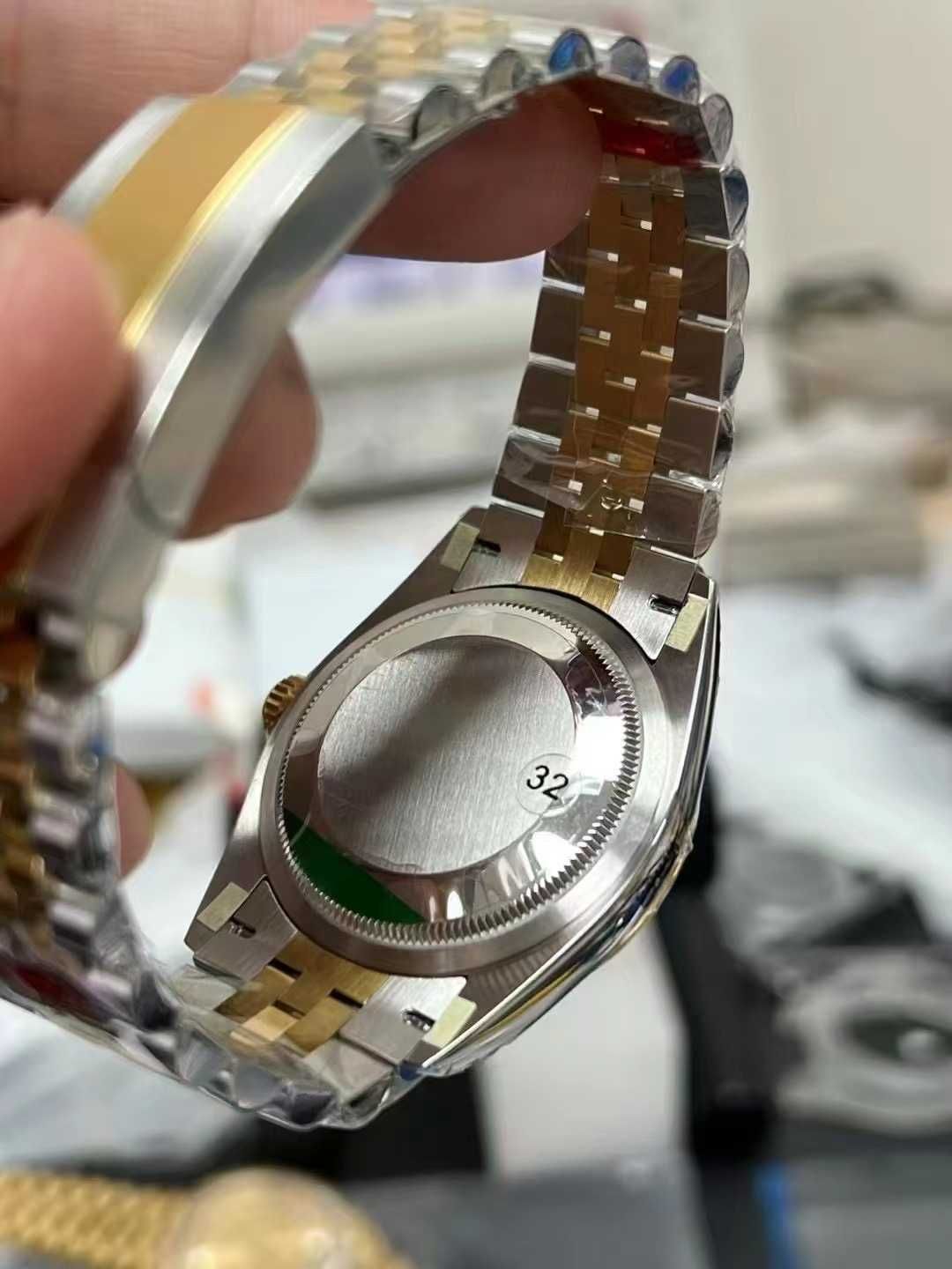 Rolex Datejust 41mm сребро злато