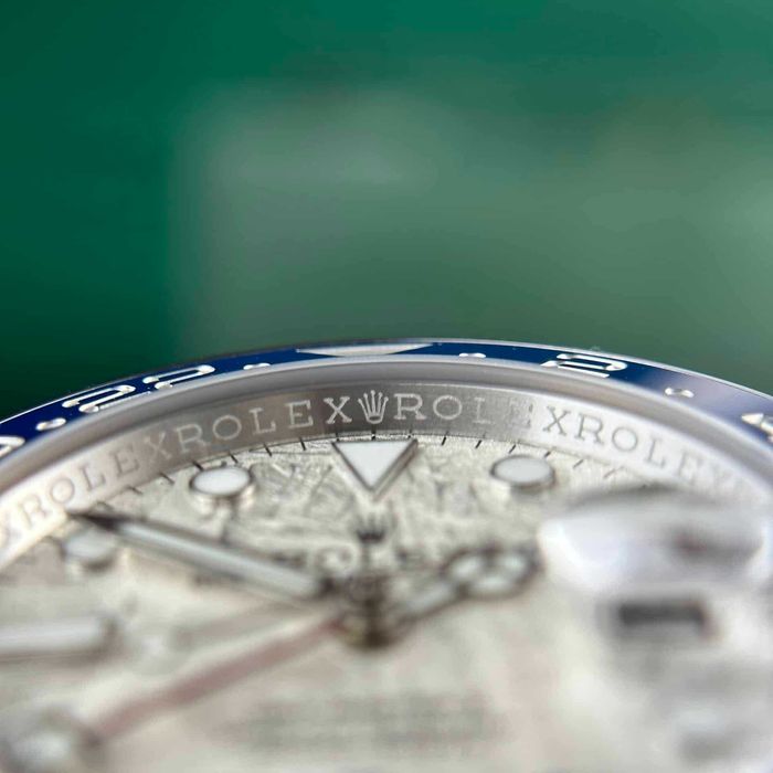 Rolex gmt-master meteorite сребро
