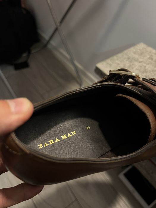 Pantofi piele zara barbati 44