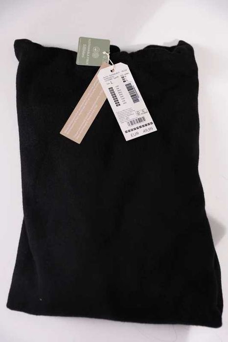 Pulover Tom Tailor negru glugă femei S M L nou etichetă