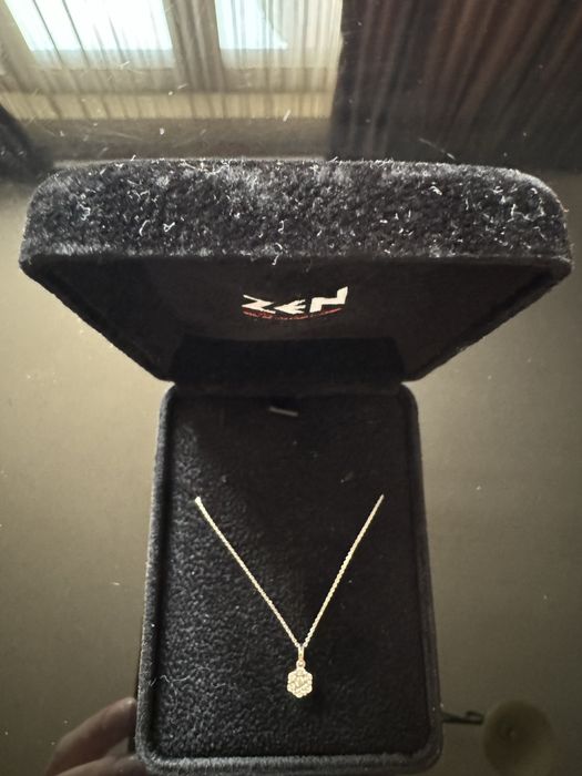 0.17 ct Колие с Диаманти Рейна ZEN diamond със сертификат