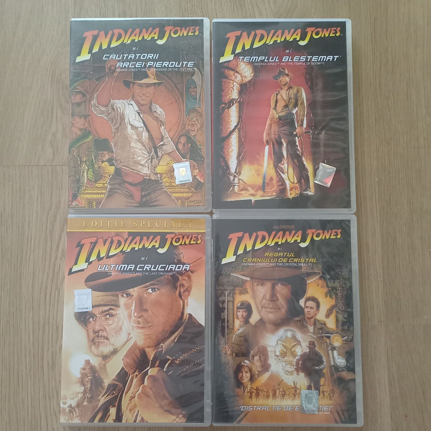 Indiana Jones colectie filme dvd