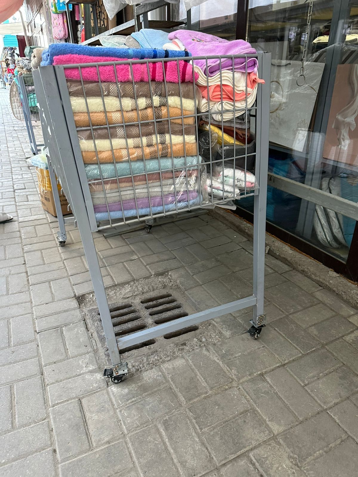 Металлические сетки коляски для магазина