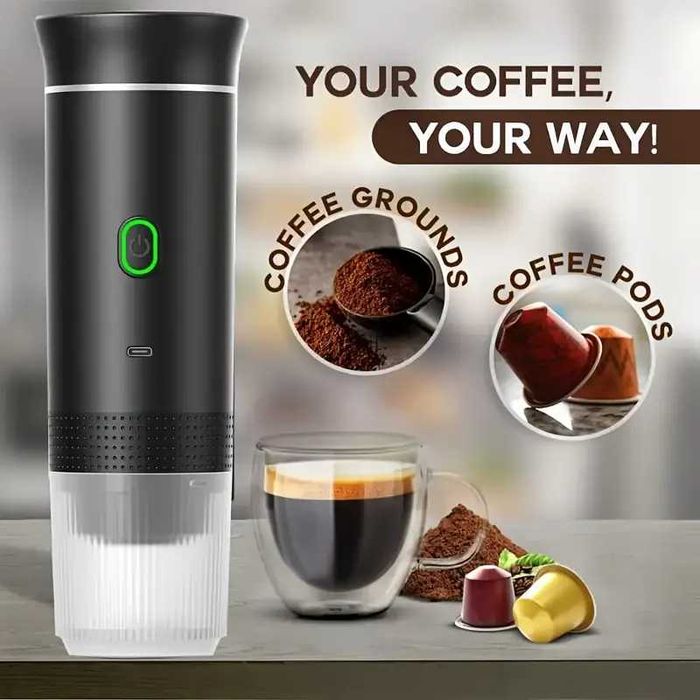 Aparat cafea portabil 3 in 1
