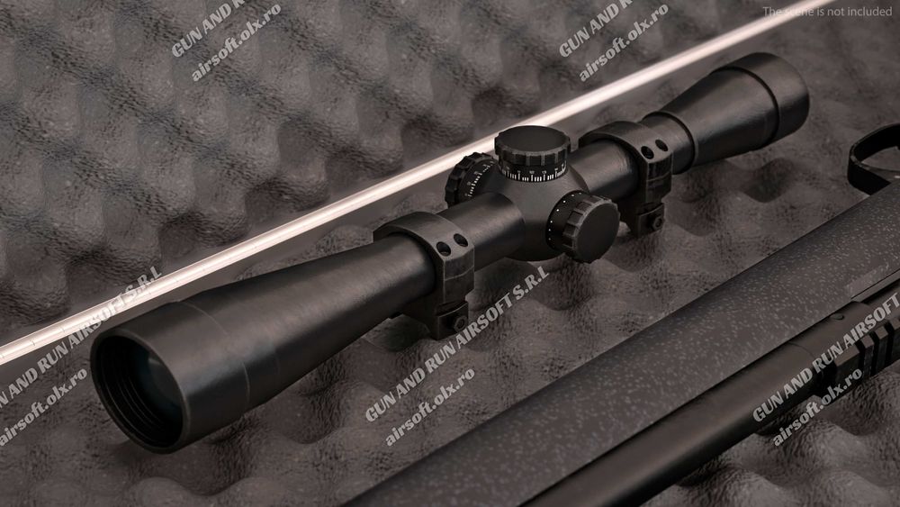 Pusca [Aer Comprimat] ~ Putere Mare AWP PUTERNICA 5 JOULI + cu Arc Nou