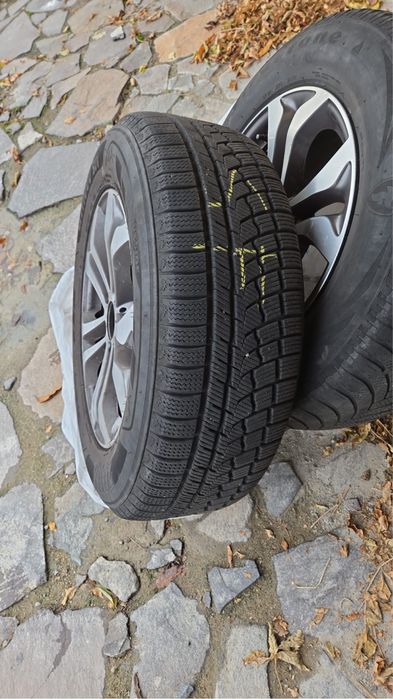 Jante 17 si cauciucuri 235/65/R17 de iarna mercedes glc