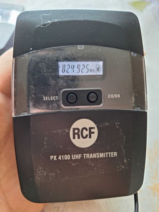 Професионални звукови трансмитери/микрофони RCF PX 4100 UHF