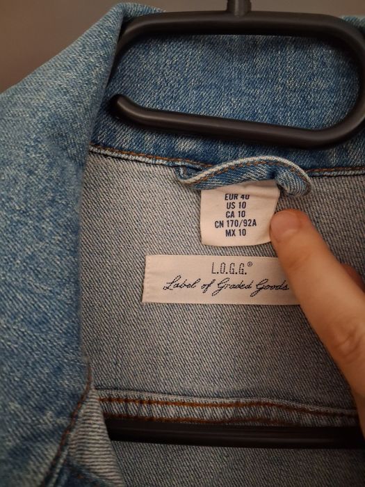 Geaca denim H&M 40