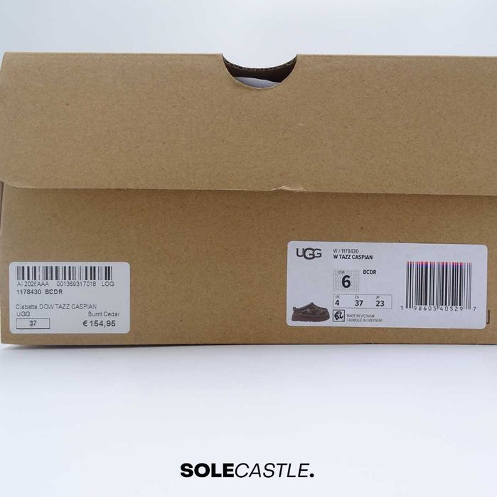 Saboti UGG TAZZ Caspian Slipper 'Burnt Cedar'