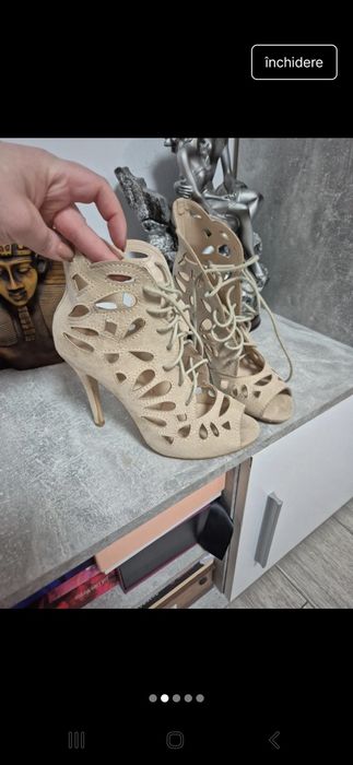 Sandale perforate 38