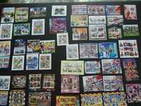 50 colite stampilate , timbre tematice Sport (Lot 3118)