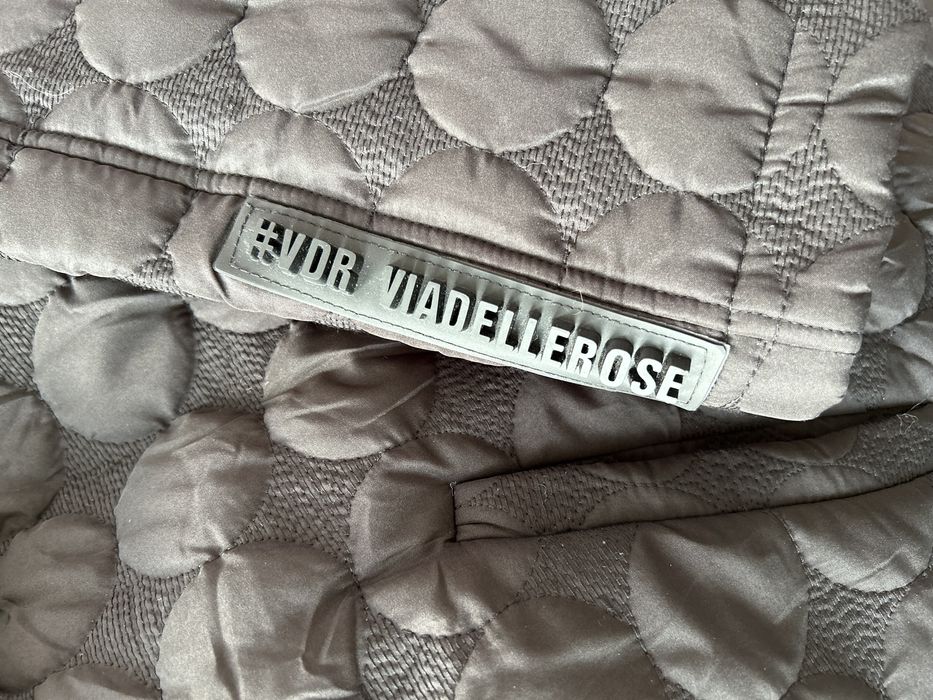 Авангардно палто в релефен десен VDR Via Delle Rose