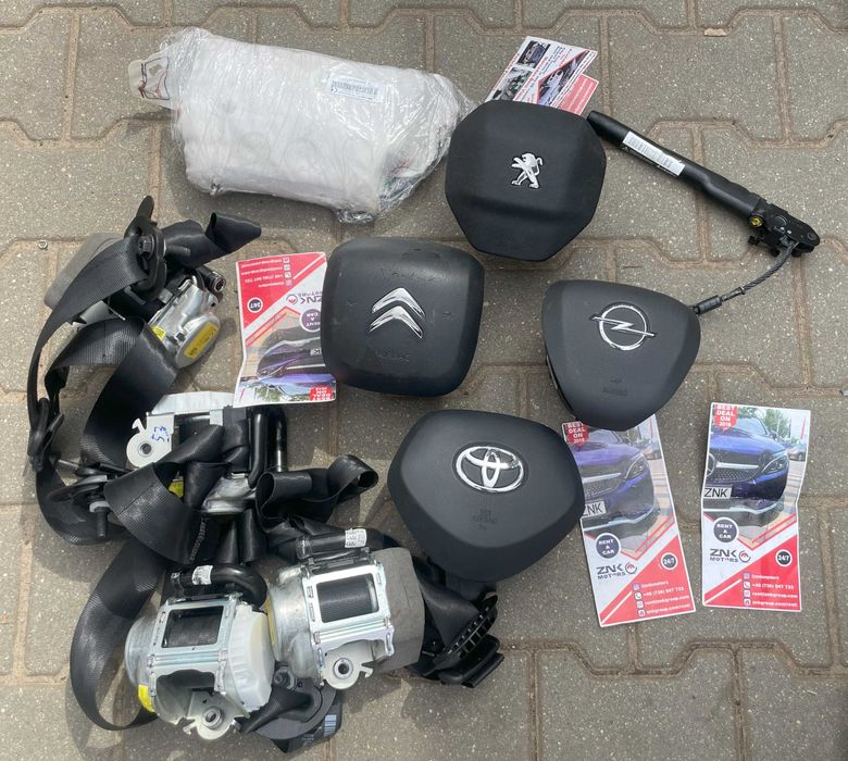 Toyota PROACE - kit airbag volan pasager - set centuri de siguranta