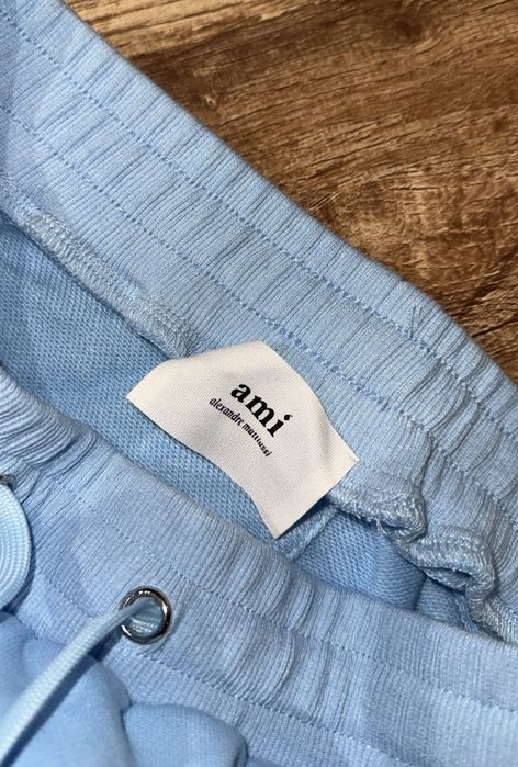 Pantaloni scurti AMI Paris Alexandre Mattiussi Baby Blue S