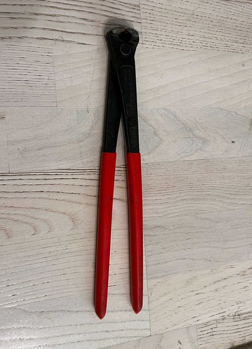 Cleste pentru constructori Knipex 300mm maner plastic - original