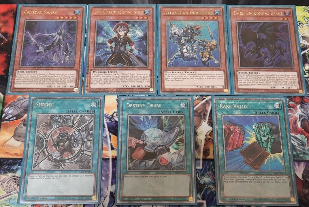 Оригинални Yu-Gi-Oh карти от различни издания !