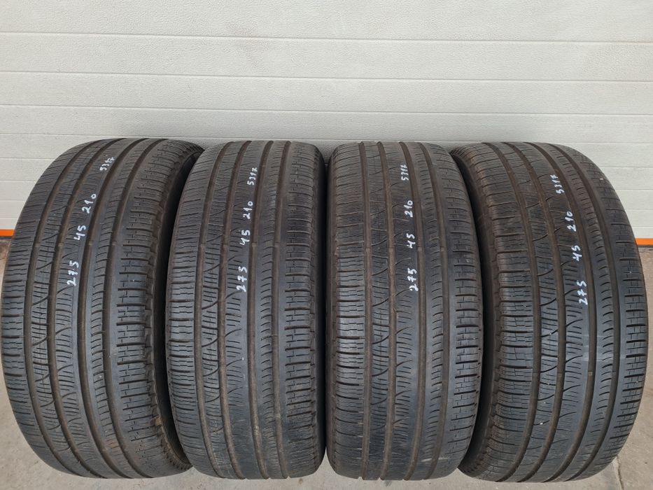Всесезонни гуми за Джип 4 броя PIRELLI Scorpion 275 45 R21 дот 5317