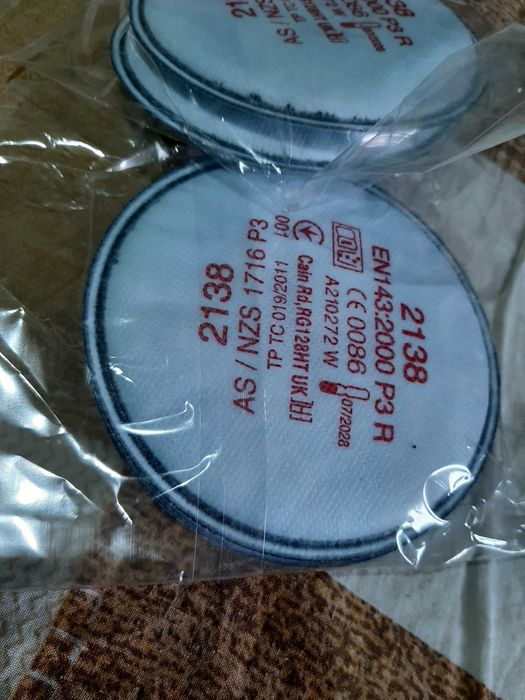 Фильтр 2138 3м с защитой от сварочных газов, дыма и озона