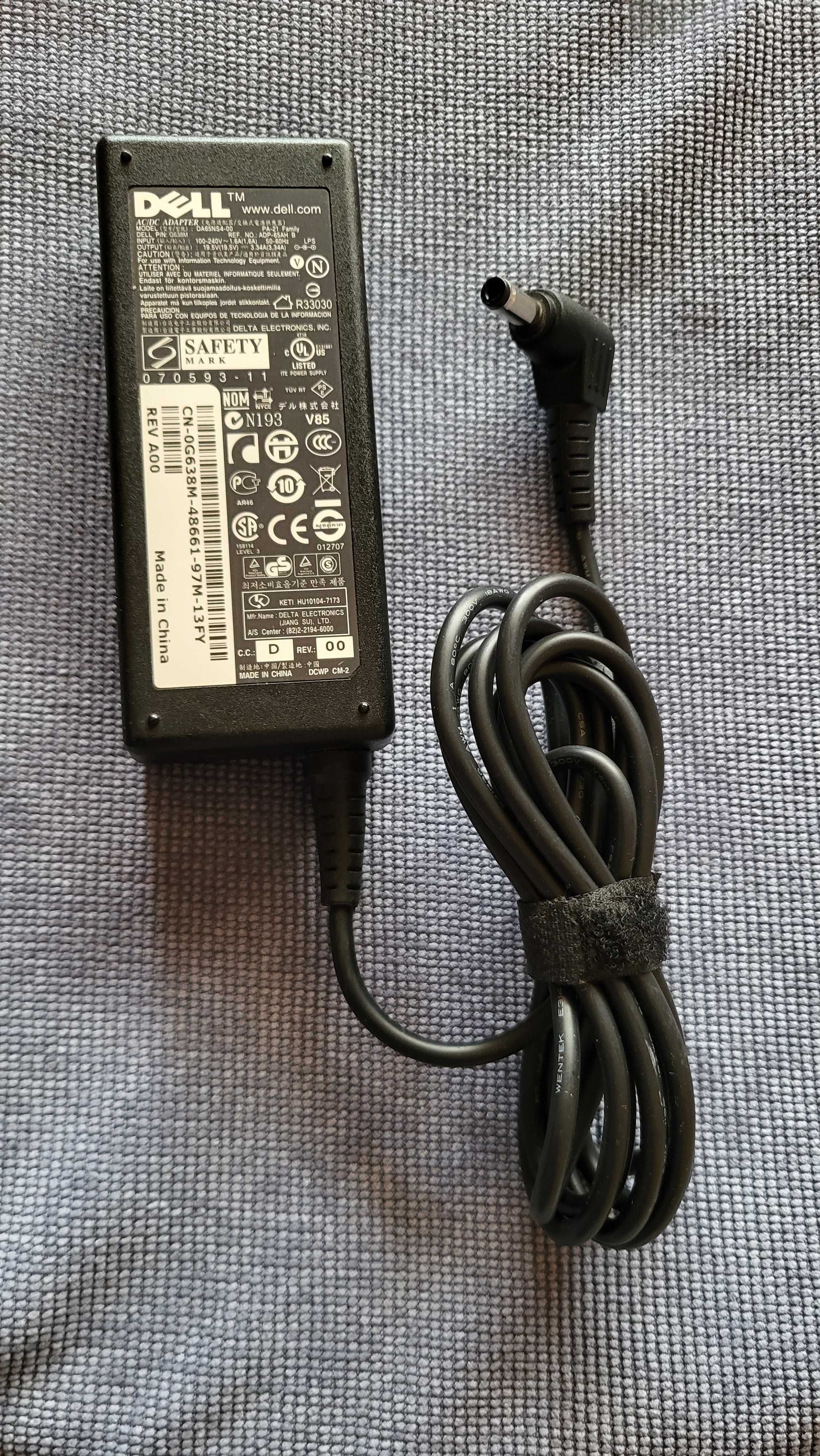 DELL Incarcator 19.5V-2.34A mod.DA65NS4-00 PA-21 fuctonal mufa subtire