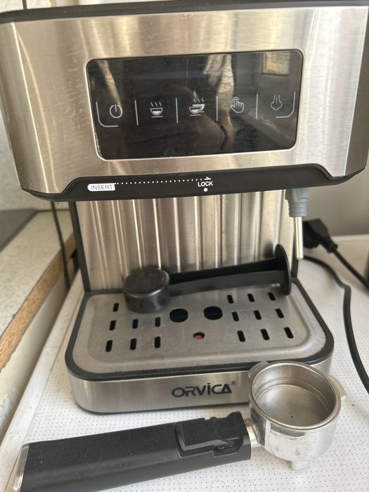 Кофемашина рожковая, со стимером