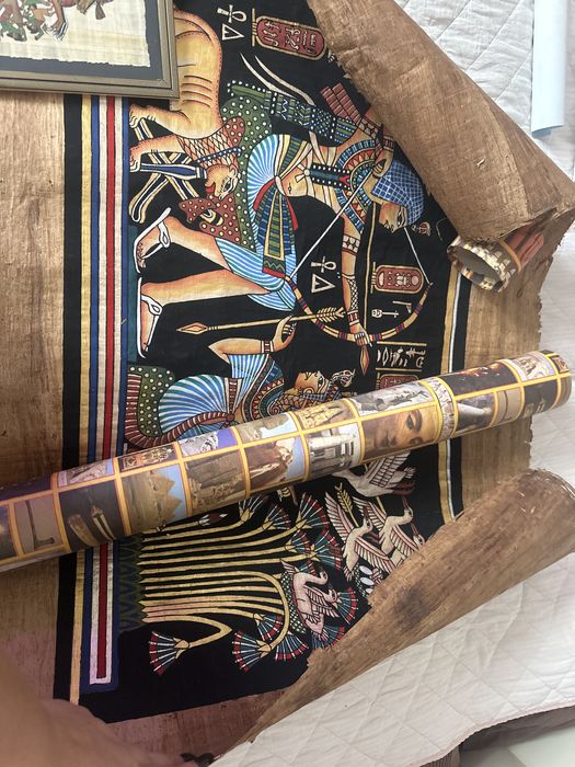 Картина на папирусе