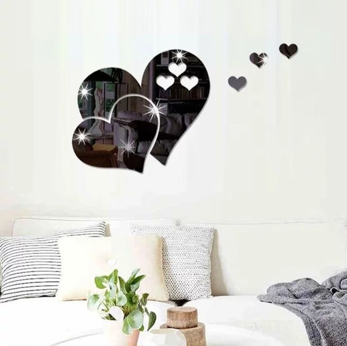 Oglinda 3D cu autocolant