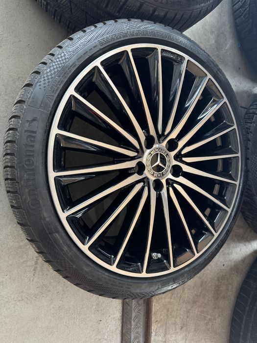 Jante originale Mercedes AMG R19 C class A206 W206 echipate iarna 2024
