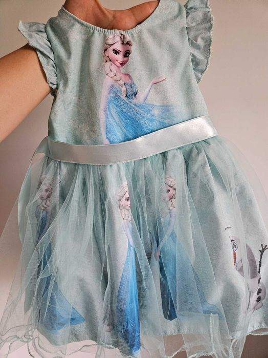Детска рокля Елза около 2г деца/ бюст 50см