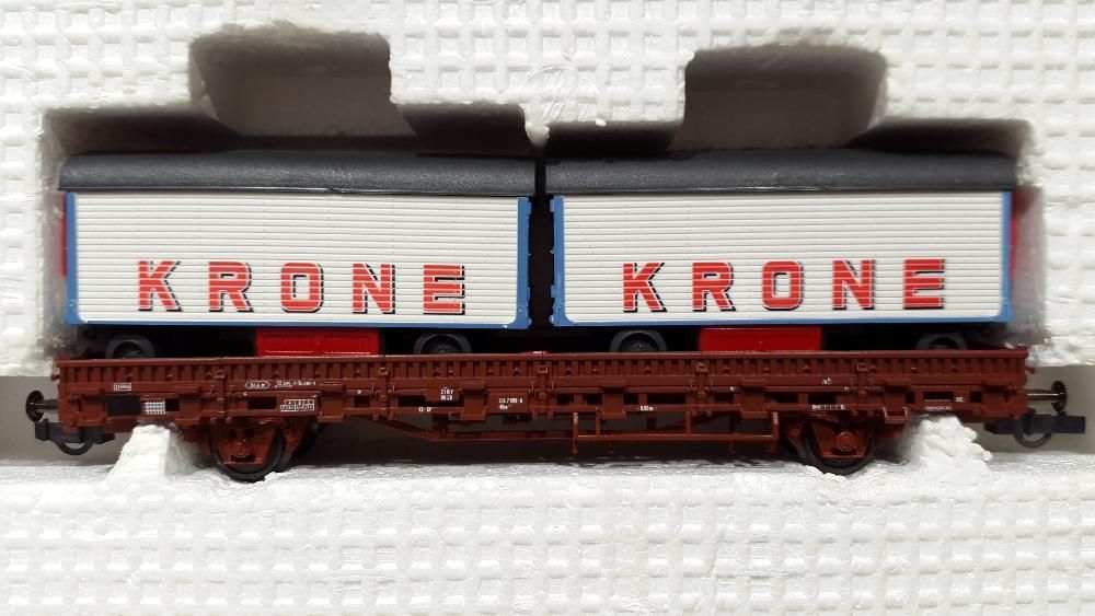 Set vagoane transport animale 'Circus Krone' Roco 44008, H0 (1:87)