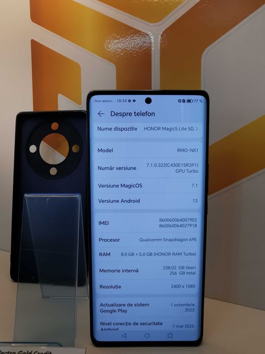 Honor Magic 5 Lite 5G 8GB RAM/256GB/Emerald Green/ca NOU! ID8117