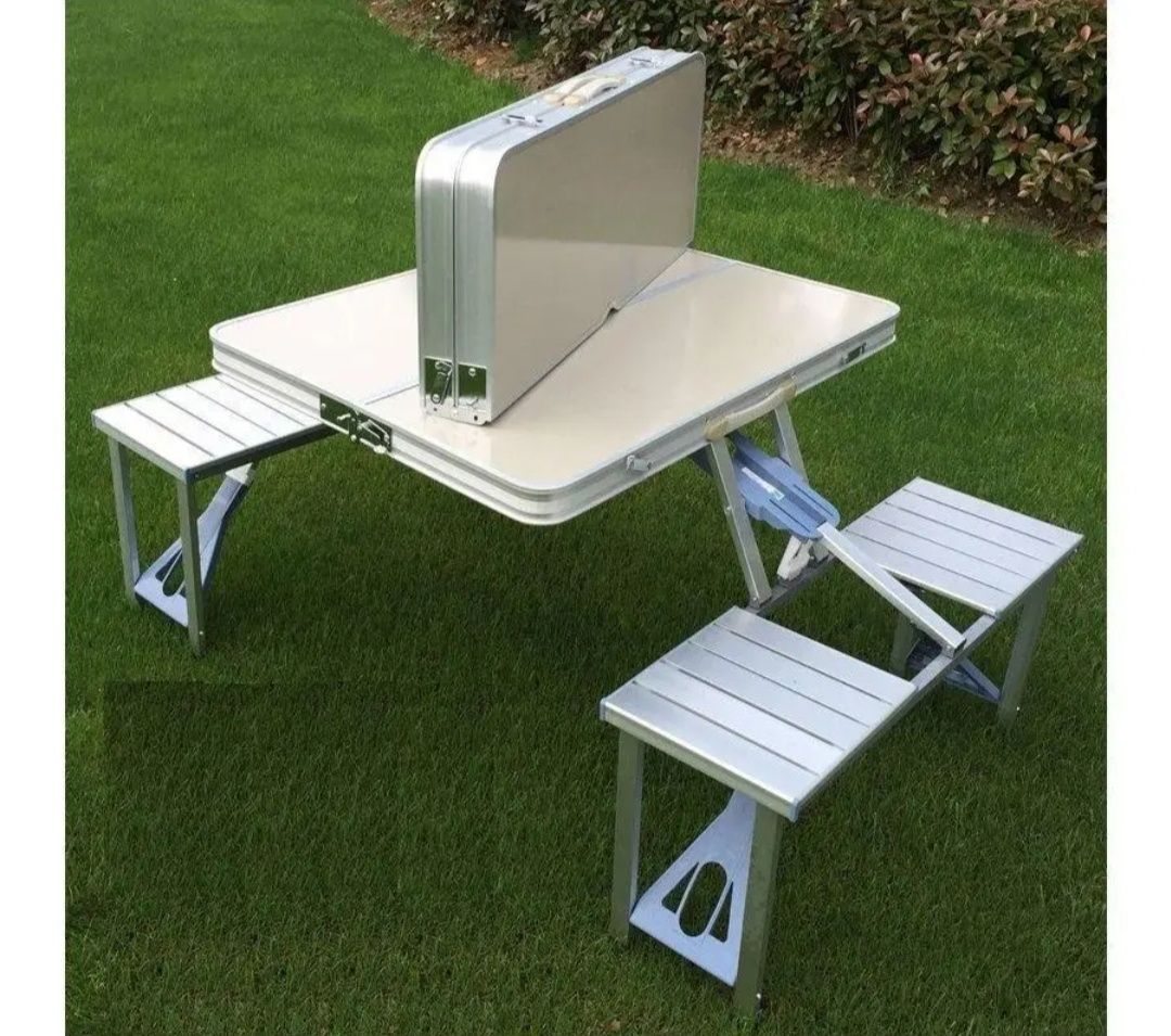 В наличии раскладной стол для пикника из алюминия Каждый стул 120 кг