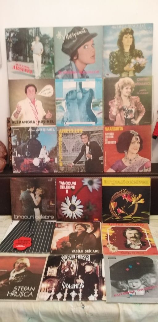 Discuri vinil muzica Românească 172 bucăți