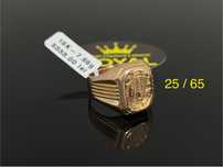 Bijuteria Royal CB: Inel barbatesc aur 18K 7,68 grame